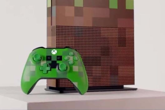 Imagen para Asi es la Xbox One S edición limitada de Minecraft
