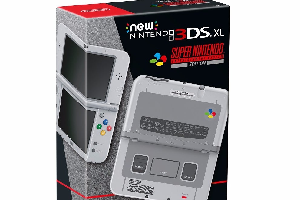 Afbeeldingen van Nintendo kondigt New 3DS XL met SNES-thema aan
