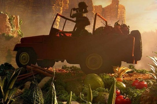 Bilder zu Wenn Uncharted: The Lost Legacy auf Obst und Gemüse trifft