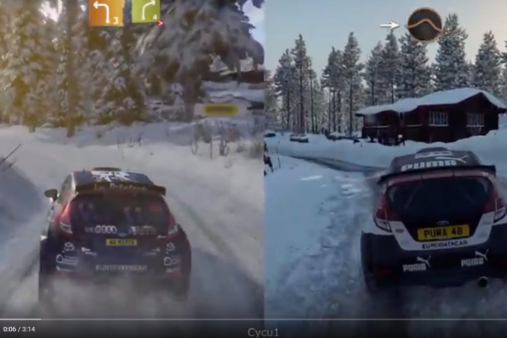 Image for Srovnání zimní rallye WRC 7 a DiRT 4