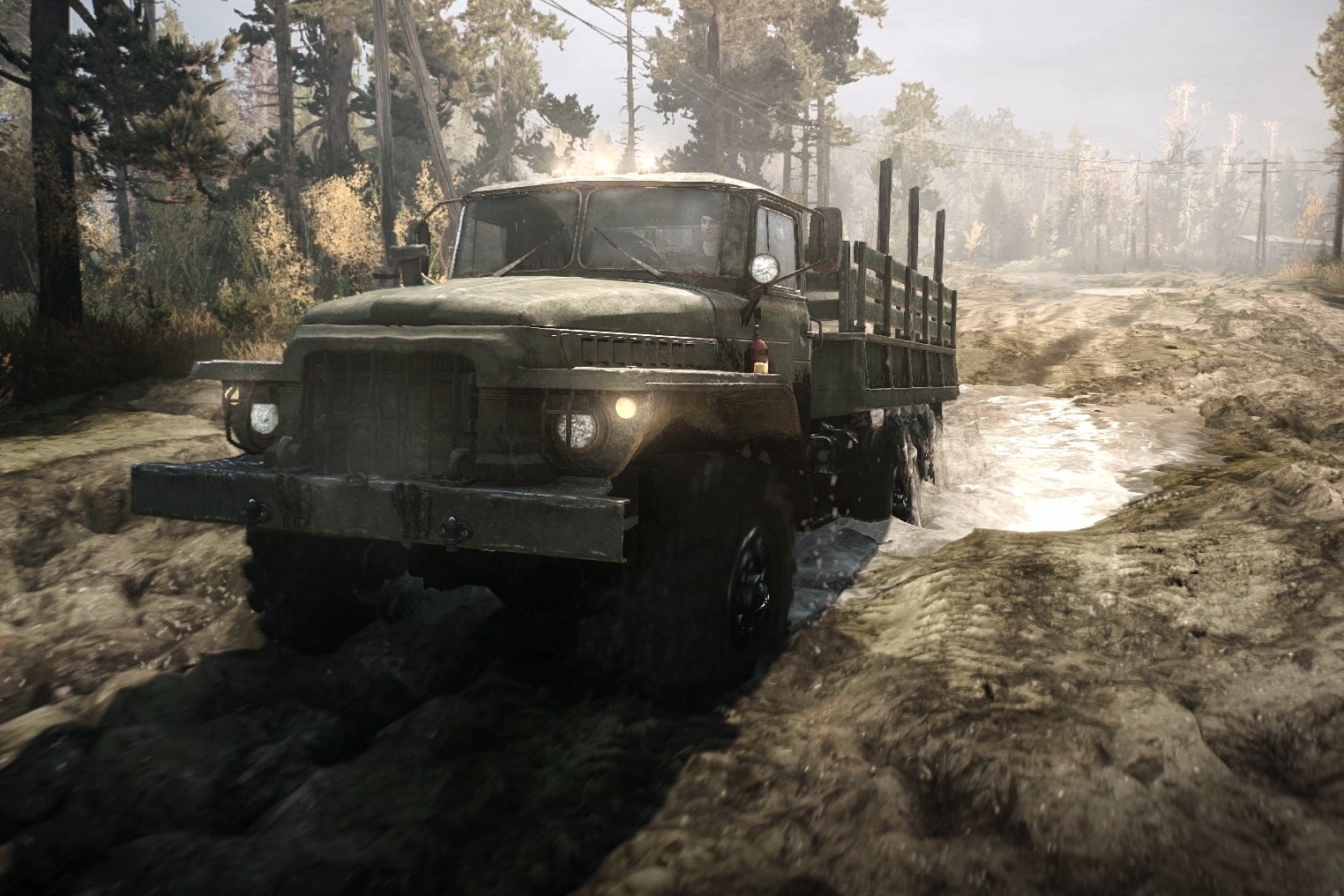 Image for Spintires: MudRunner launches this Halloween on PS4, Xbox One and PC
