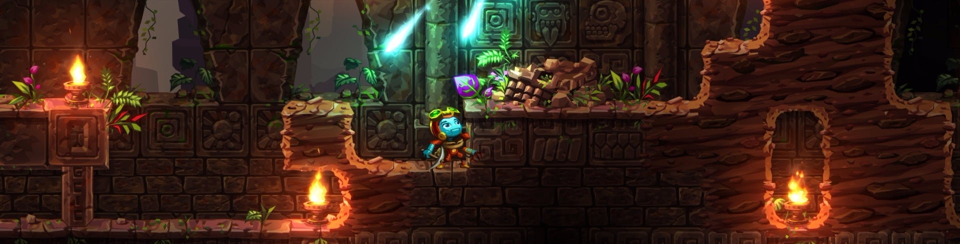 Image for SteamWorld Dig 2 review