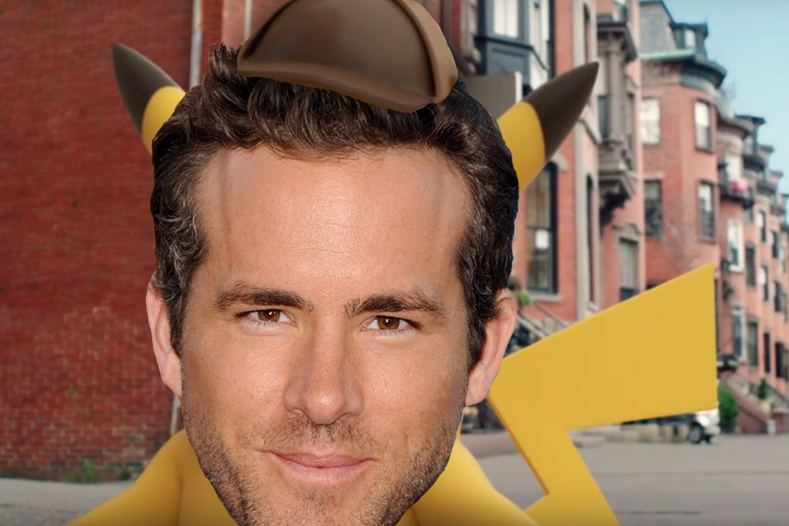 Image for Ryan Reynolds cast as Pikachu in live-action Pokémon movie