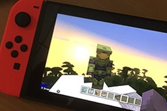 Image for You can now play as Master Chief in Nintendo Switch's Minecraft