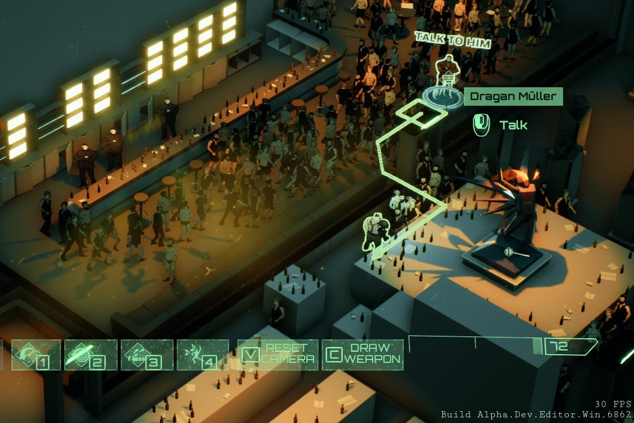 Image for Tech-noir tactics game All Walls Must Fall leaves Early Access next week