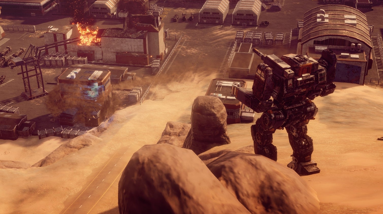 Image for Battletech comes out in April