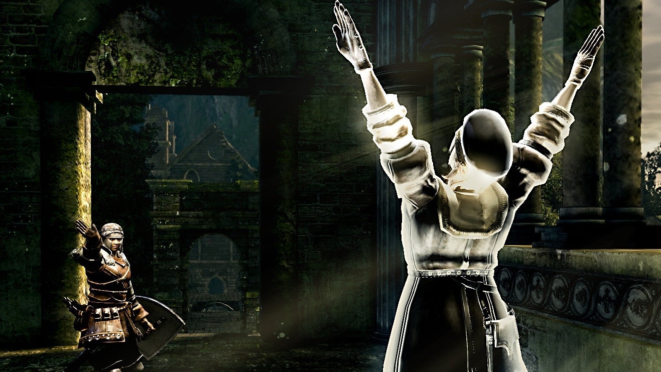 Imagem para Dark Souls Remastered a correr na PS4 Pro