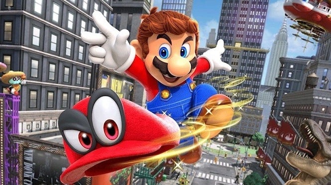 Afbeeldingen van Super Mario Odyssey tien miljoen keer verkocht