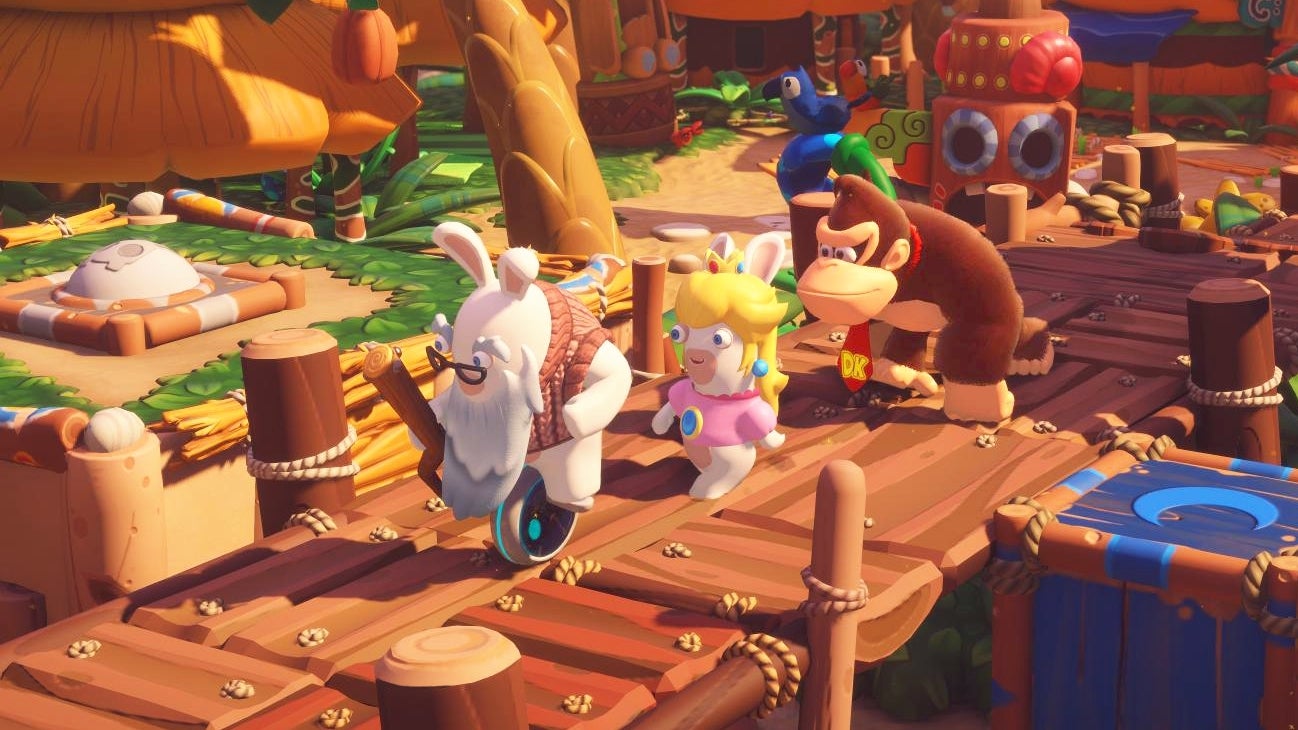 Afbeeldingen van Donkey Kong DLC voor Mario + Rabbids: Kingdom Battle komt uit in juni