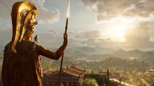 Afbeeldingen van Assassin's Creed Odyssey heeft een wanted-systeem zoals GTA