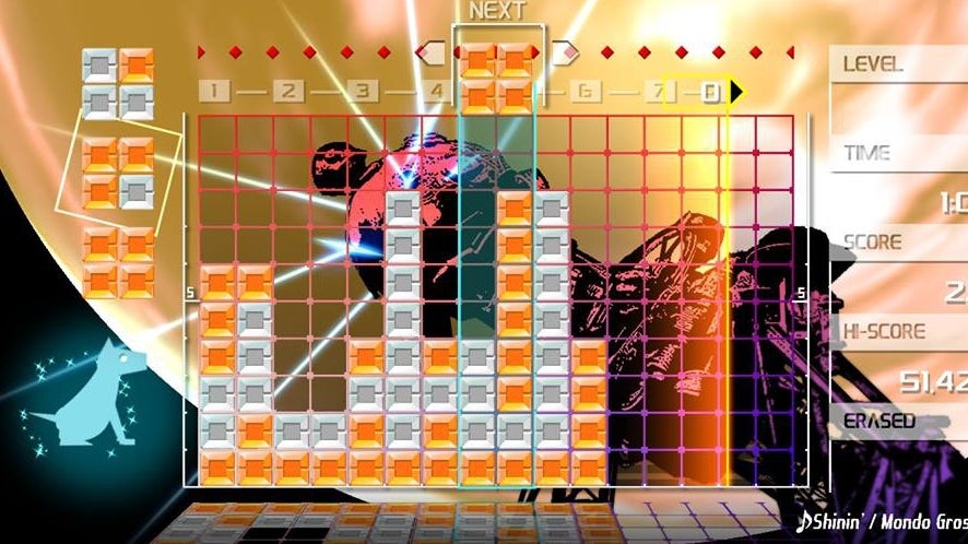 Image for In Lumines, your mistakes are golden