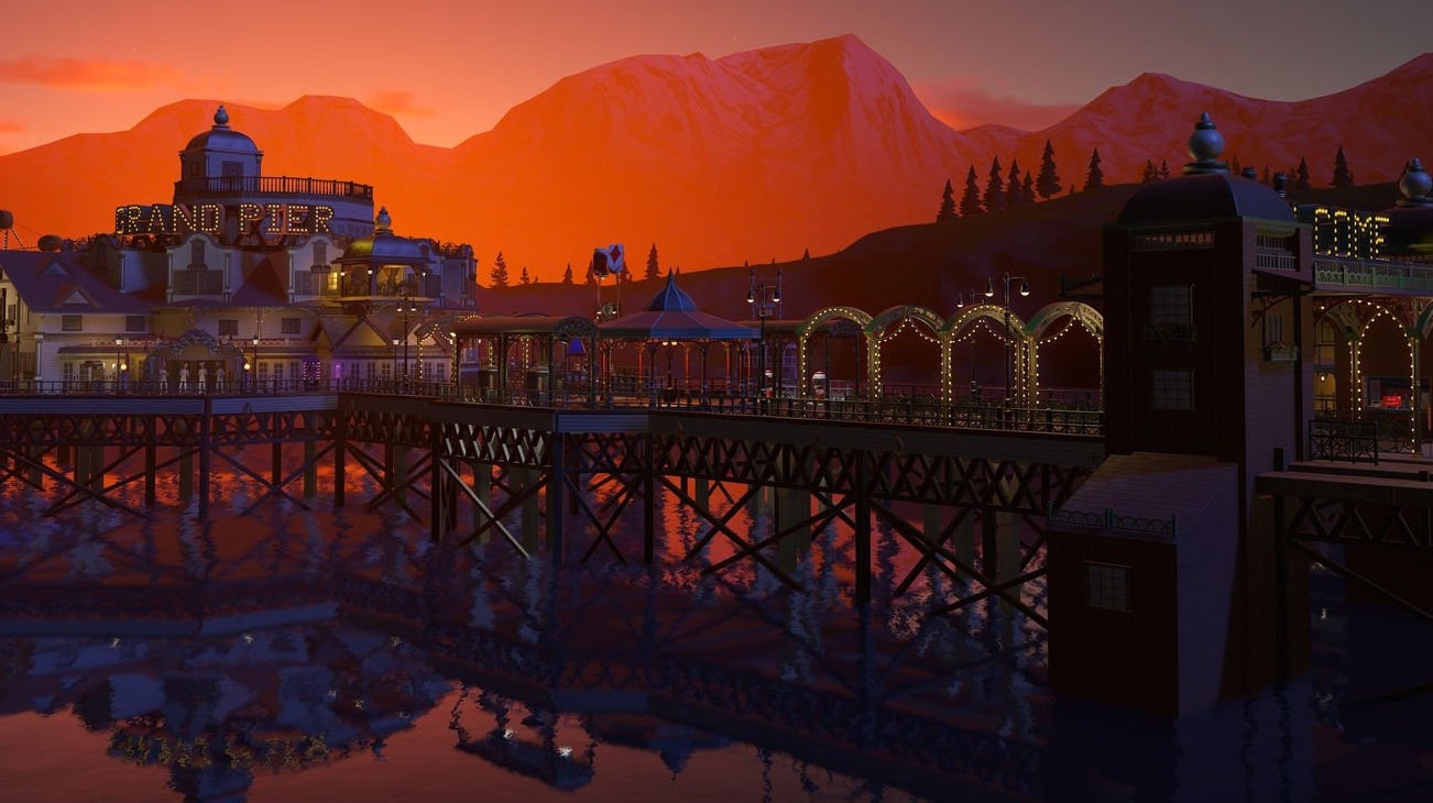 Image for Planet Coaster's Vintage DLC celebrates the "golden age" of theme parks
