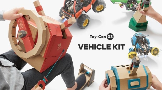 Afbeeldingen van Nintendo Labo Vehicle kit aangekondigd