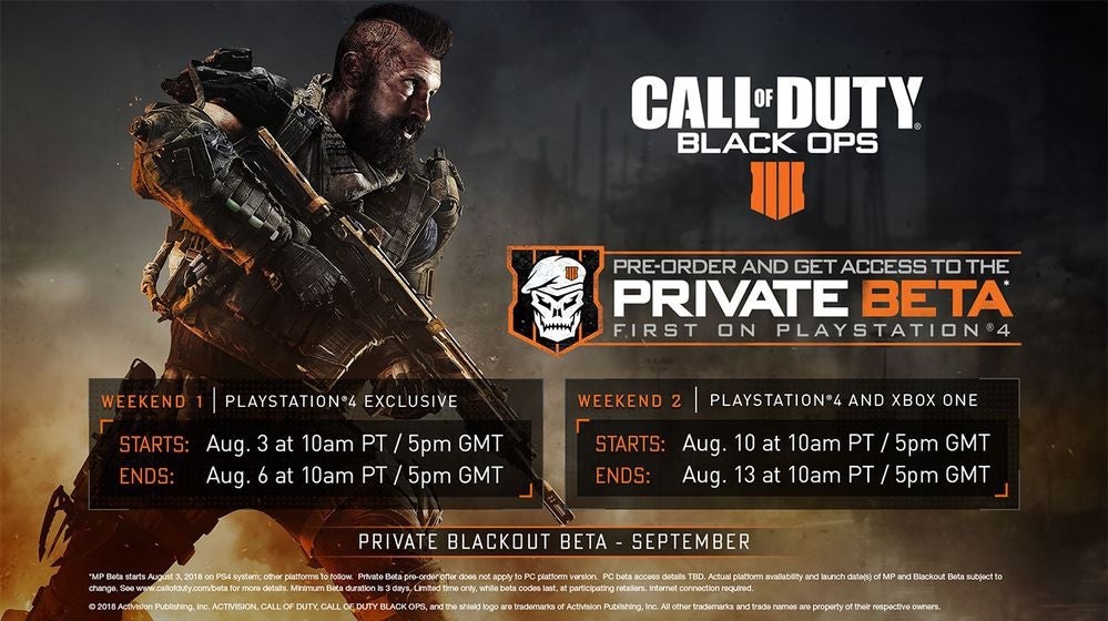 Imagen para Activision publica un trailer de la beta de Call of Duty: Black Ops 4
