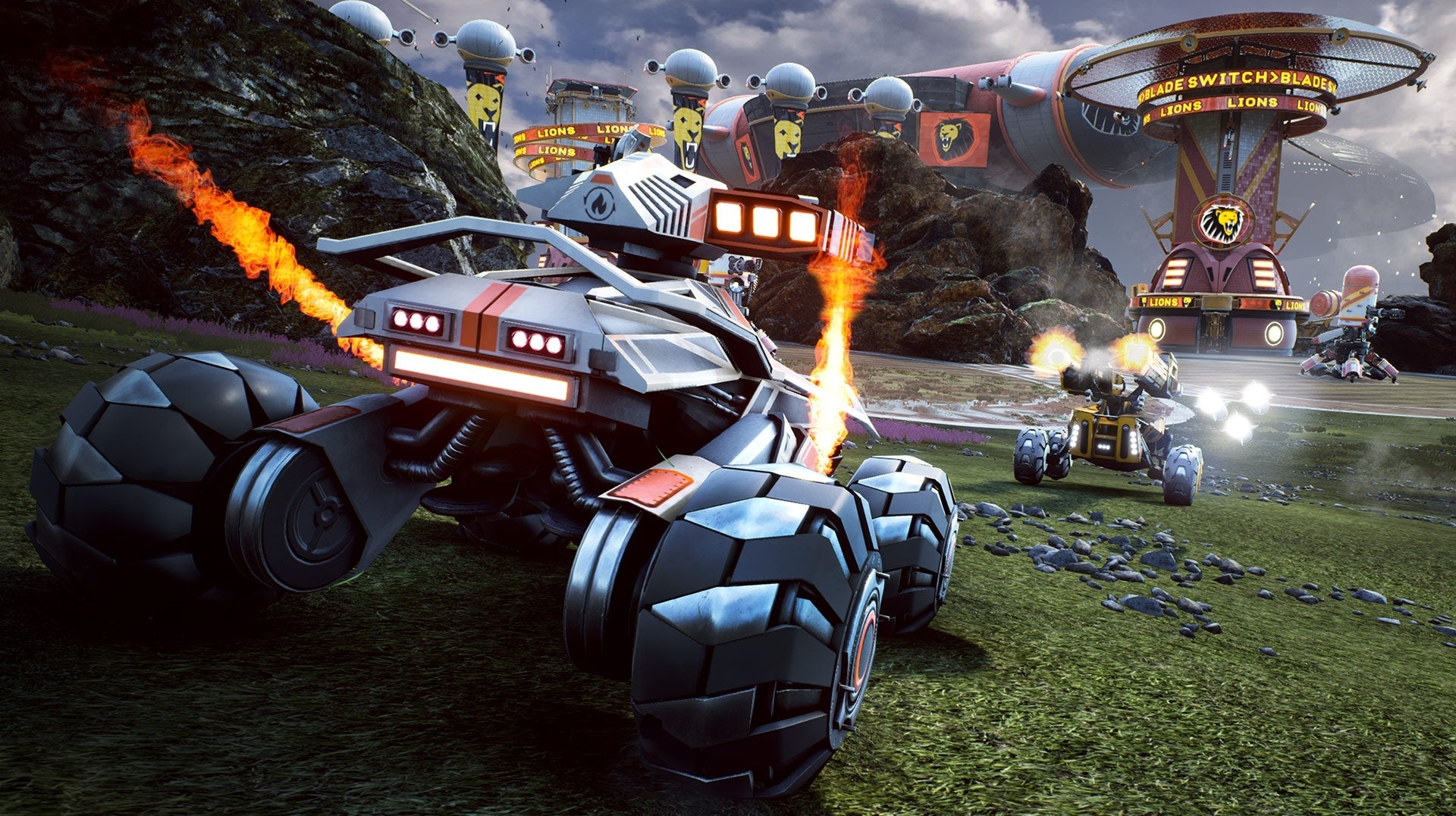 Image for Switchblade is a vehicle combat MOBA from Lucid Games