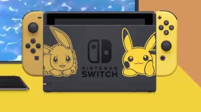 Imagen para Así es la Nintendo Switch edición Pikachu e Eevee