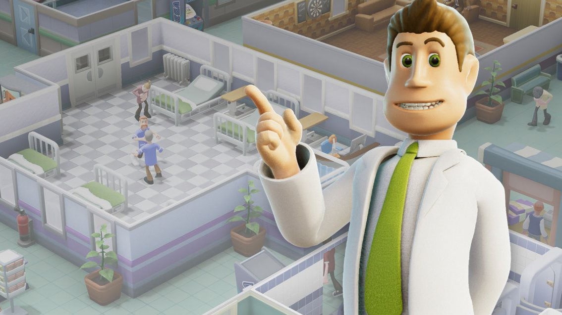 Afbeeldingen van Bekijk: 30 minuten Two Point Hospital gameplay