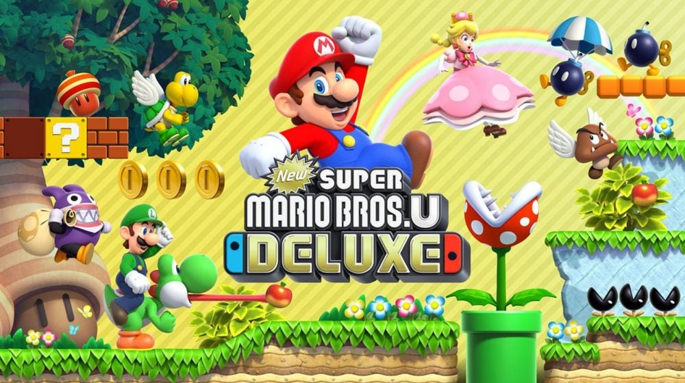 Afbeeldingen van New Super Mario Bros U Deluxe aangekondigd voor de Switch