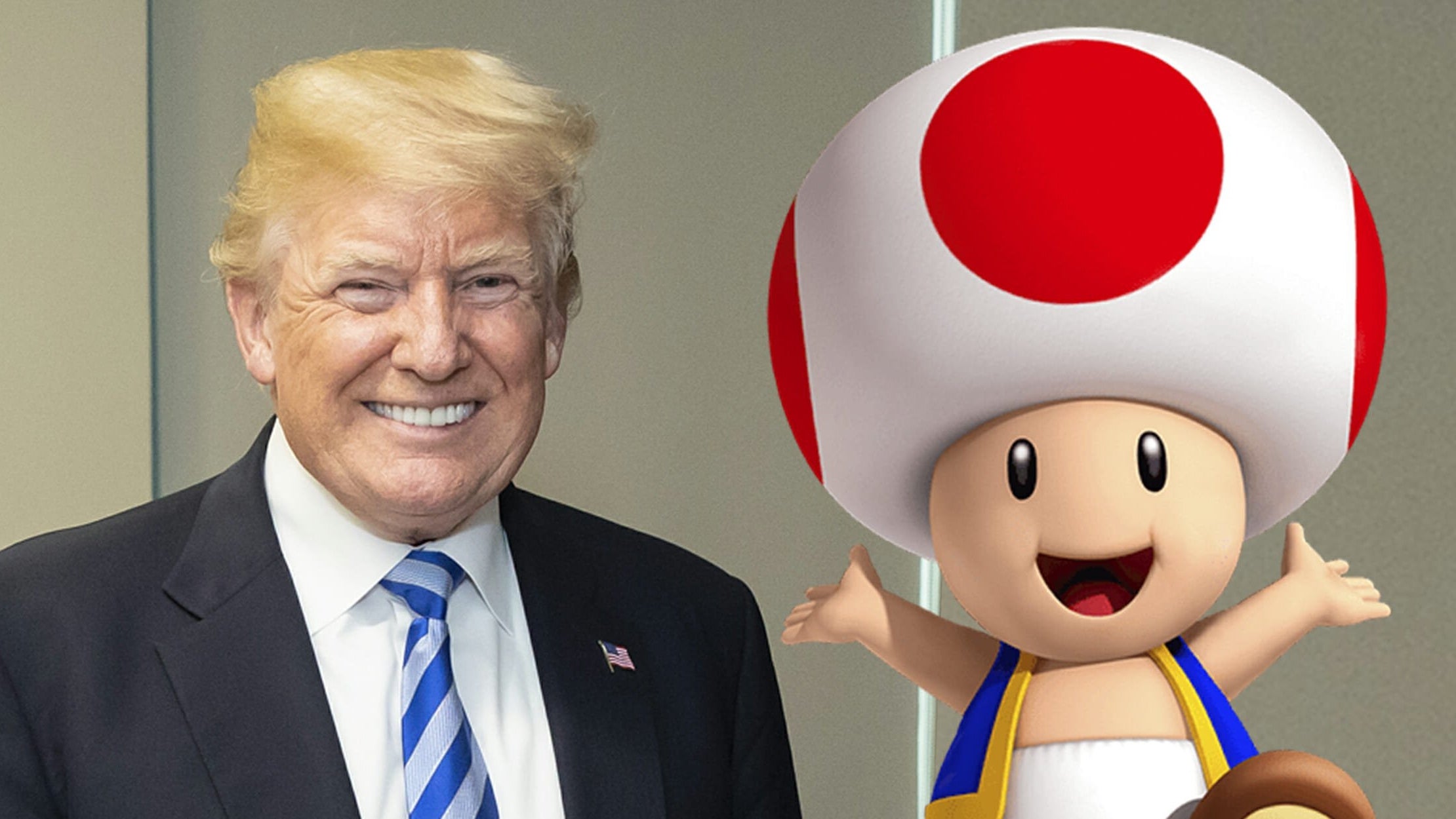 Immagine di "Il pene di Trump assomiglia a Toad" e Mario Kart diventa uno dei trend del momento