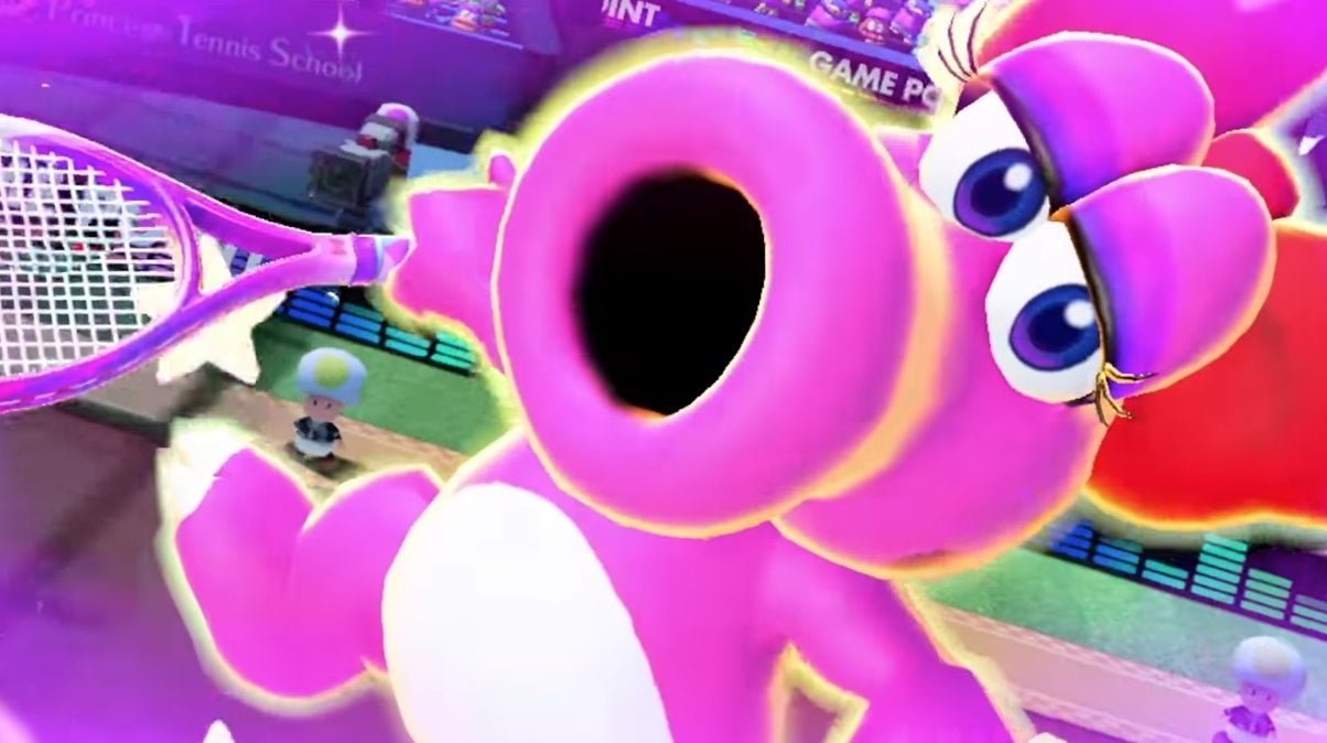 Image for Birdo comes to Mario Tennis Aces next week as a playable character