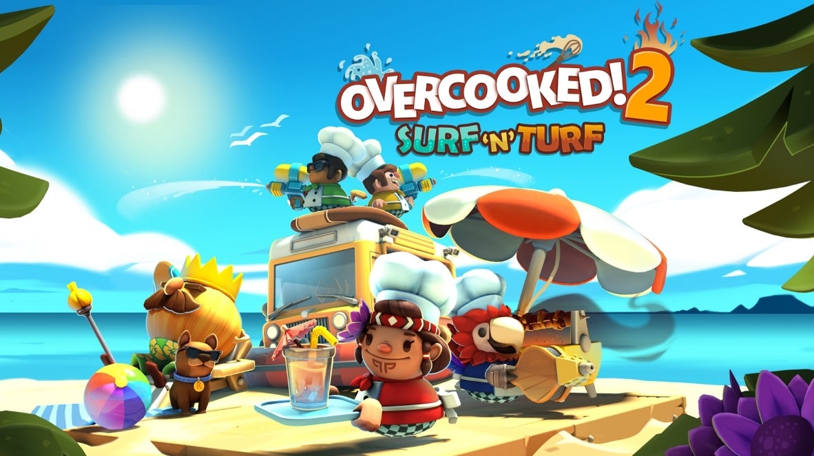 Image for Overcooked 2's first DLC transports you to the tropics