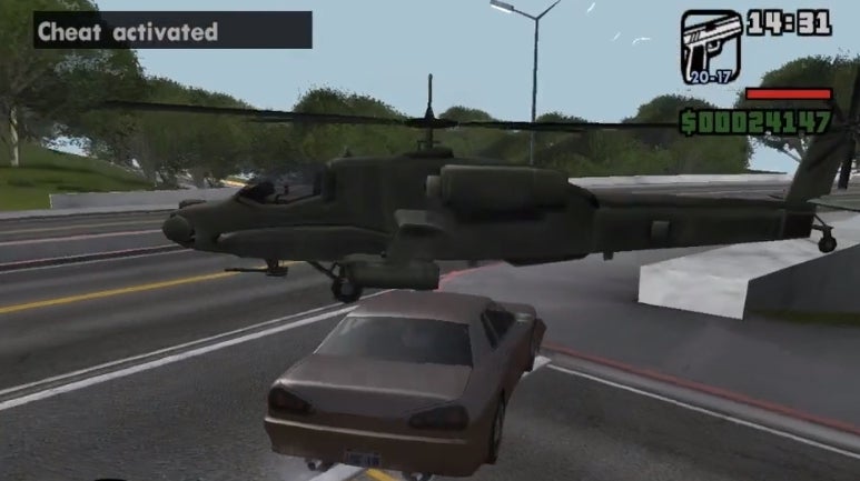 Image for Speedrunner misses out on world record by accidentally activating GTA helicopter cheat code
