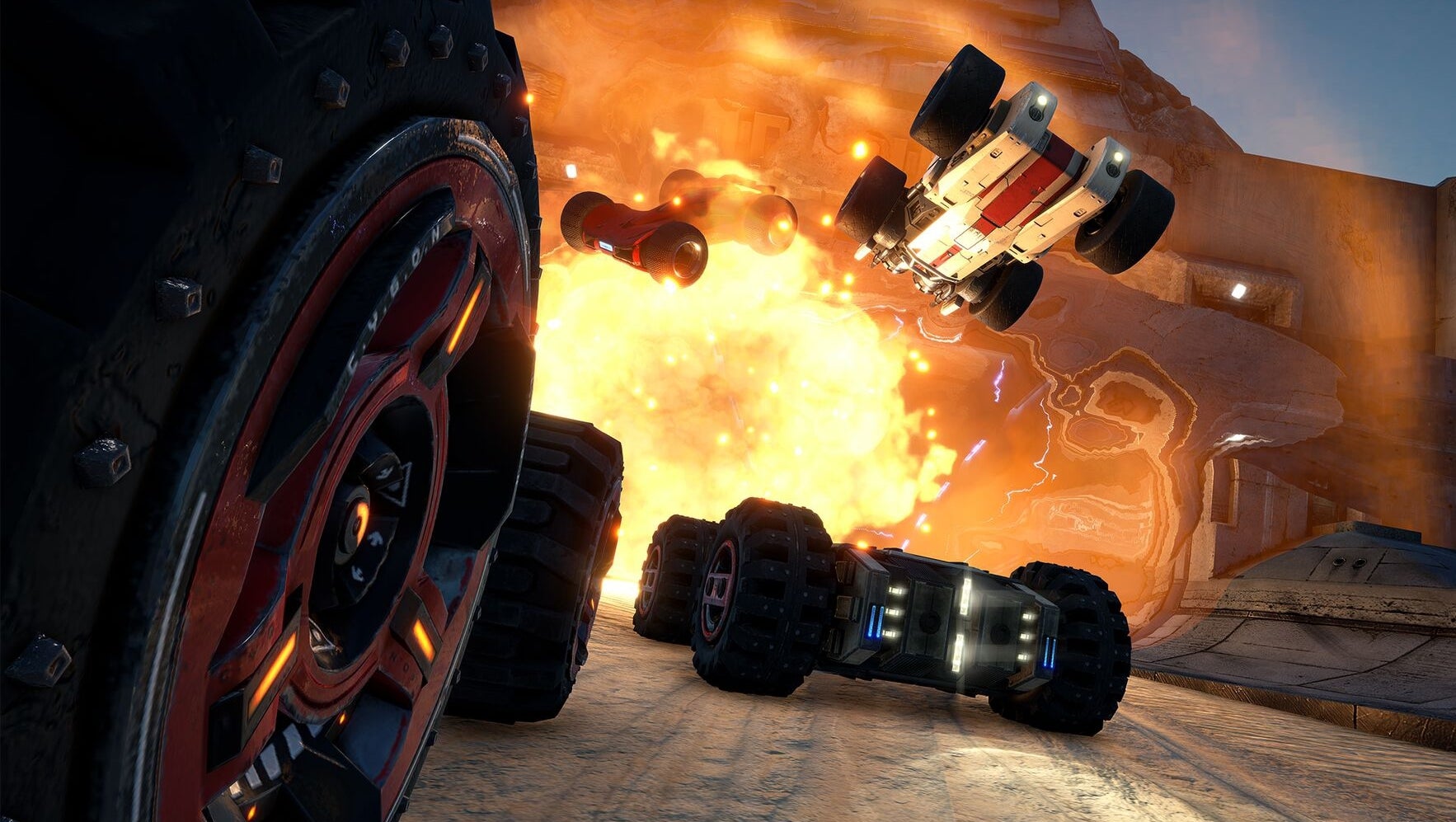 Image for Grip: Combat Racing review - unrefined tribute to cult racer Rollcage