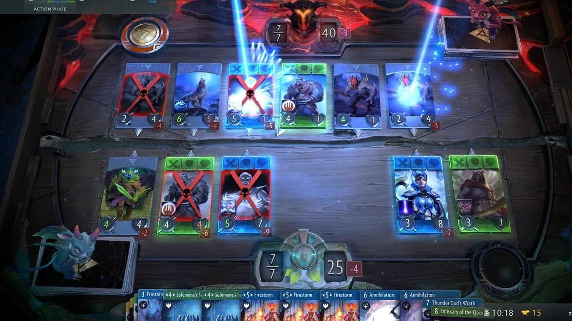 Image for Valve's upcoming Artifact tournament will showcase the card game's built-in tournament system