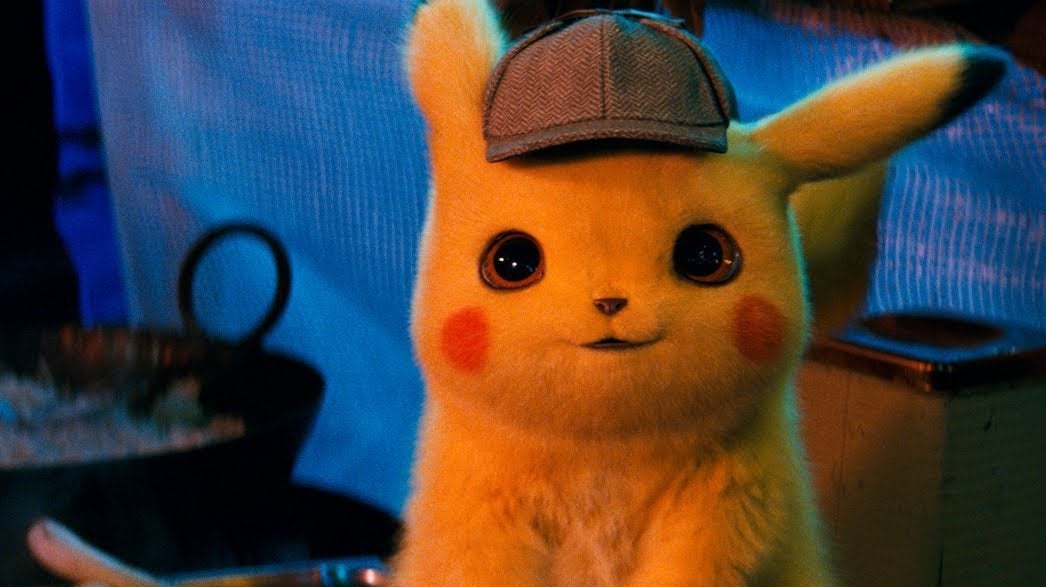 Obrazki dla Zwiastun filmu Detektyw Pikachu prezentuje realistyczne pokémony