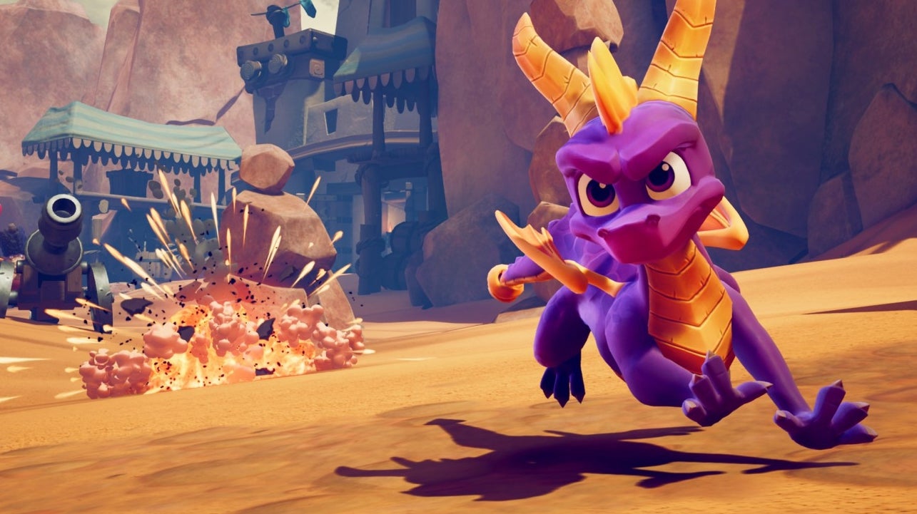 Start violinist effektiv Spyro Reignited looks beautiful and plays better than the originals - with  a few hiccups | Eurogamer.net