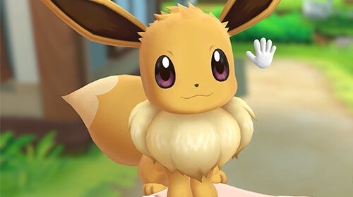Afbeeldingen van Pokémon Let's Go: Eevee evolueren naar Flareon, Jolteon en Vaporeon