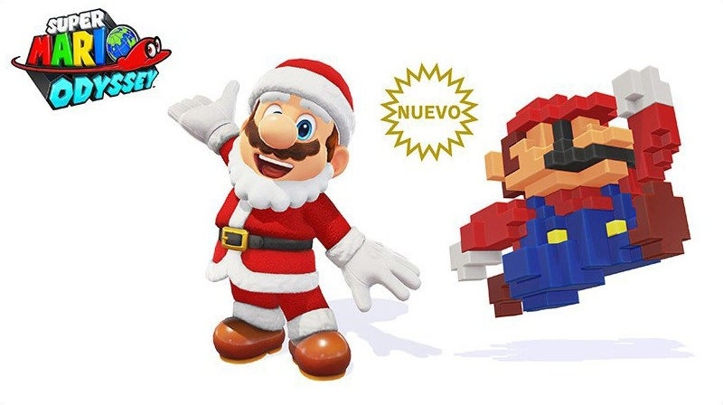 Imagen para Super Mario Odyssey añade dos nuevos trajes