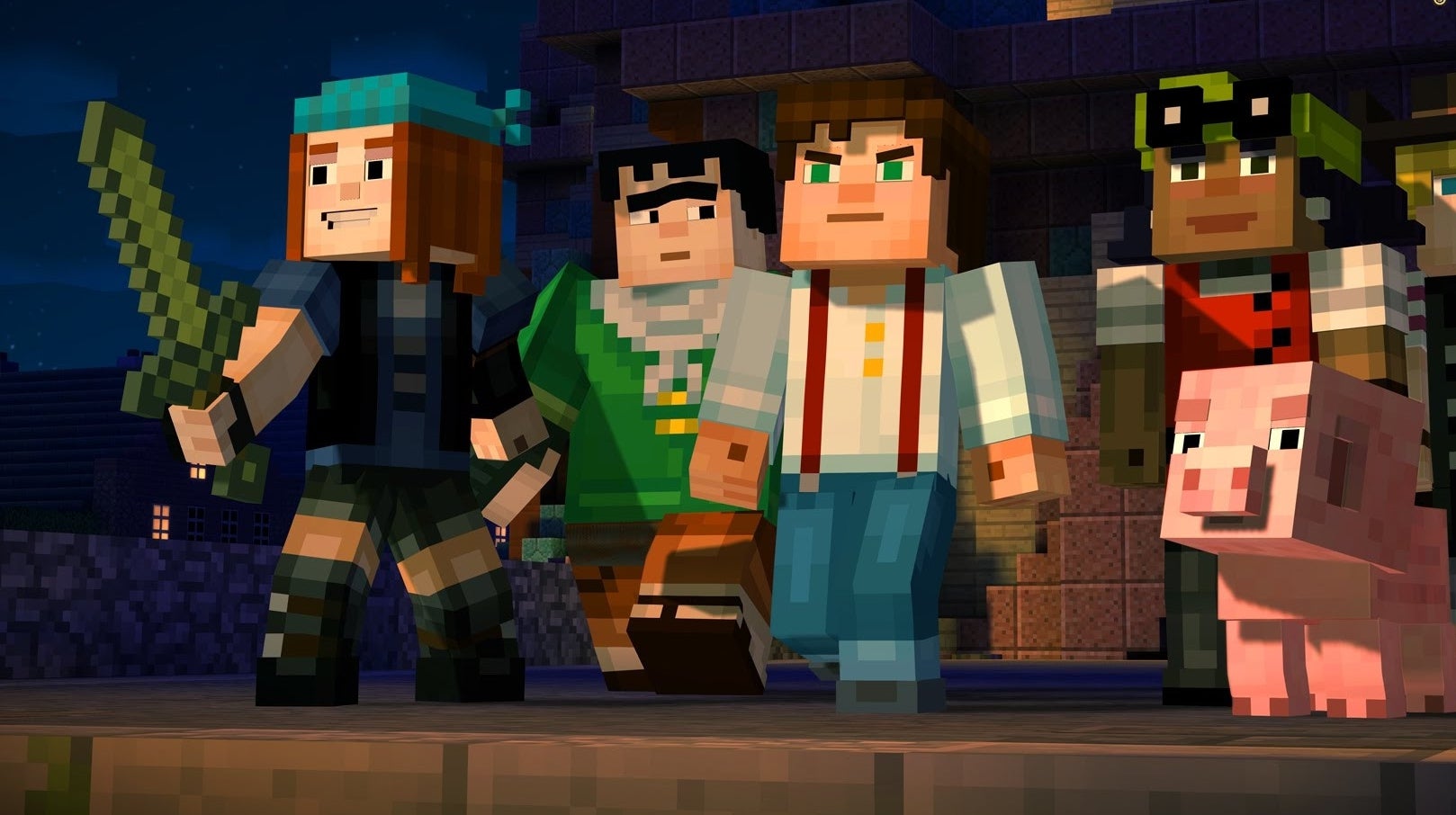 Obrazki dla Minecraft: Story Mode trafiło na platformę Netflix