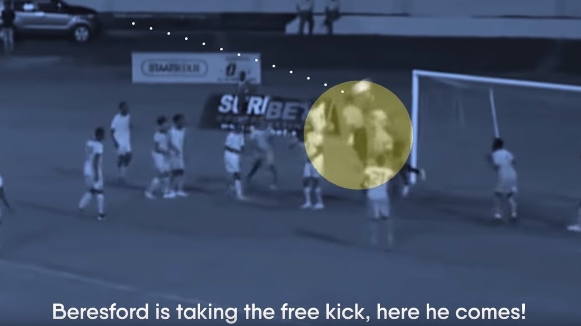 Image for Football Manager helped a real life goalkeeper score for his country - on his debut