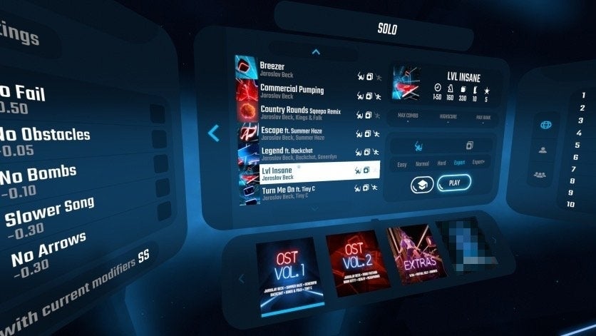 Imagen para Beat Saber recibirá un DLC con nueva música la próxima semana