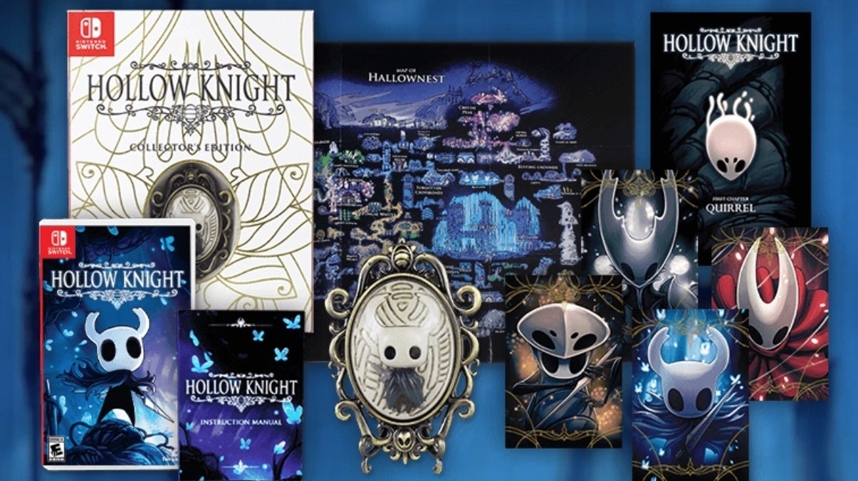 Afbeeldingen van Toch nog fysieke versie van Hollow Knight
