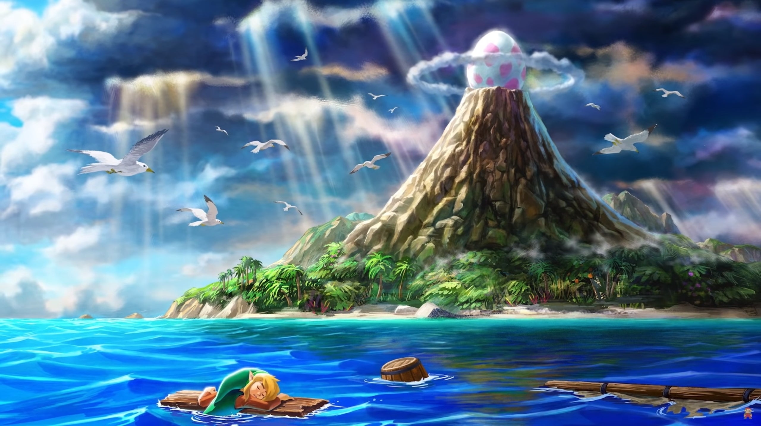 Bilder zu Warten auf Zelda: Link's Awakening, die erste: Spielt mal wieder A Link Between Worlds!