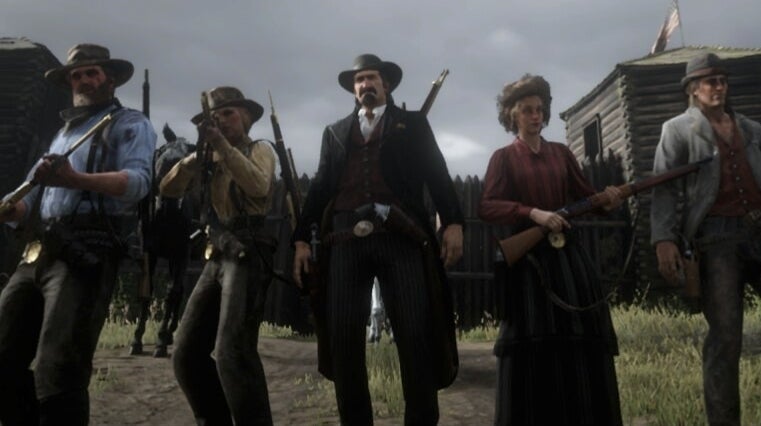 Dead Redemption 2 players have recreated the Van der gang in Online - and Micah keeps getting into shoot-outs | Eurogamer.net