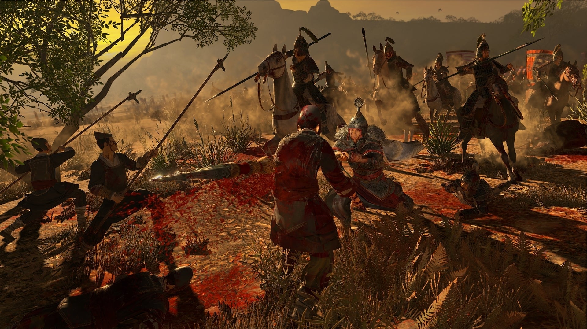 Image for Total War: Three Kingdoms gets a blood pack next week