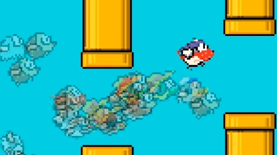 Image for Flappy Royale is the battle royale/Flappy Bird mashup you didn't know you wanted