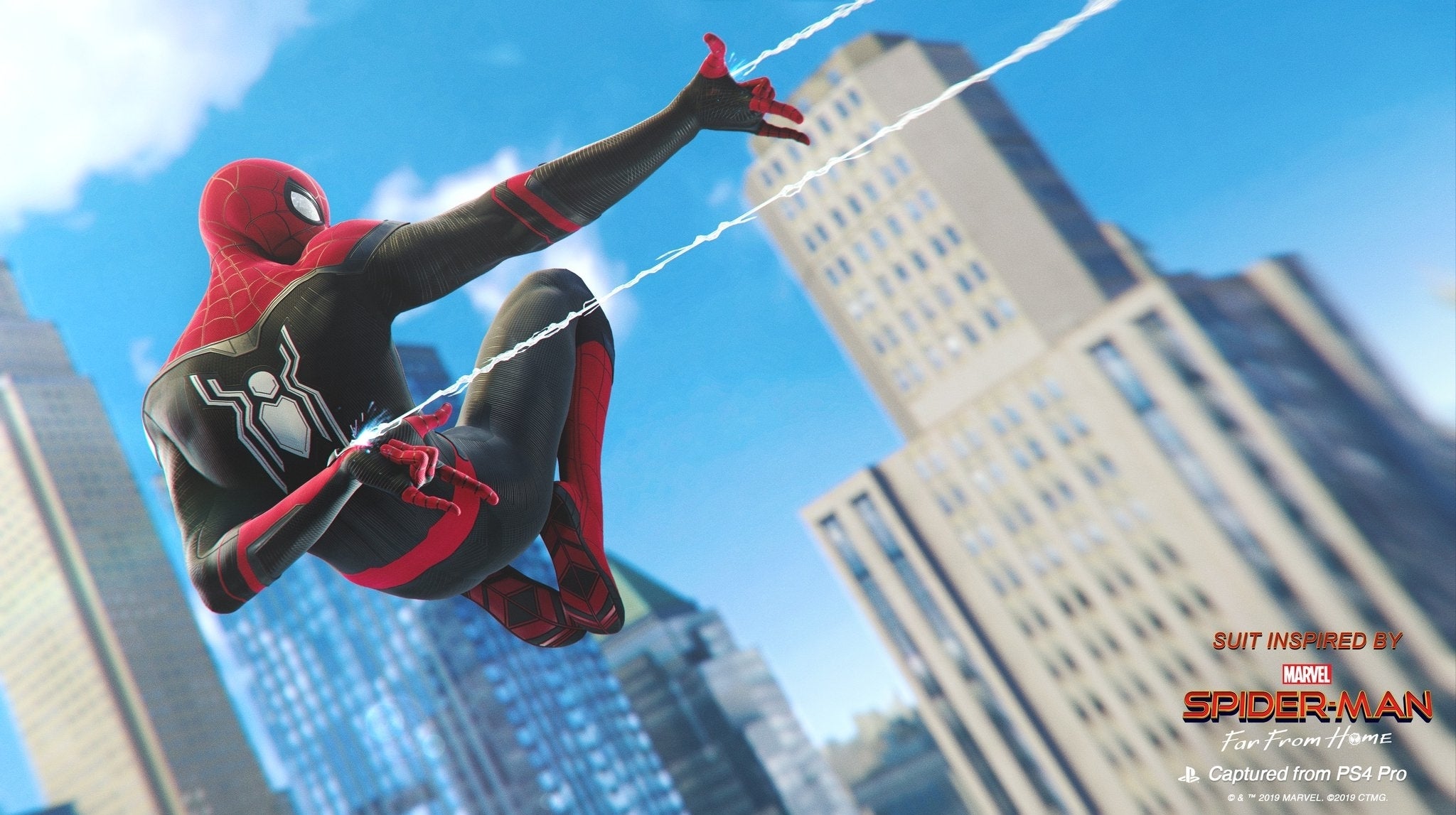 Imagen para Insomniac actualiza Marvel's Spider-Man con dos trajes de Spider-Man: Far from Home