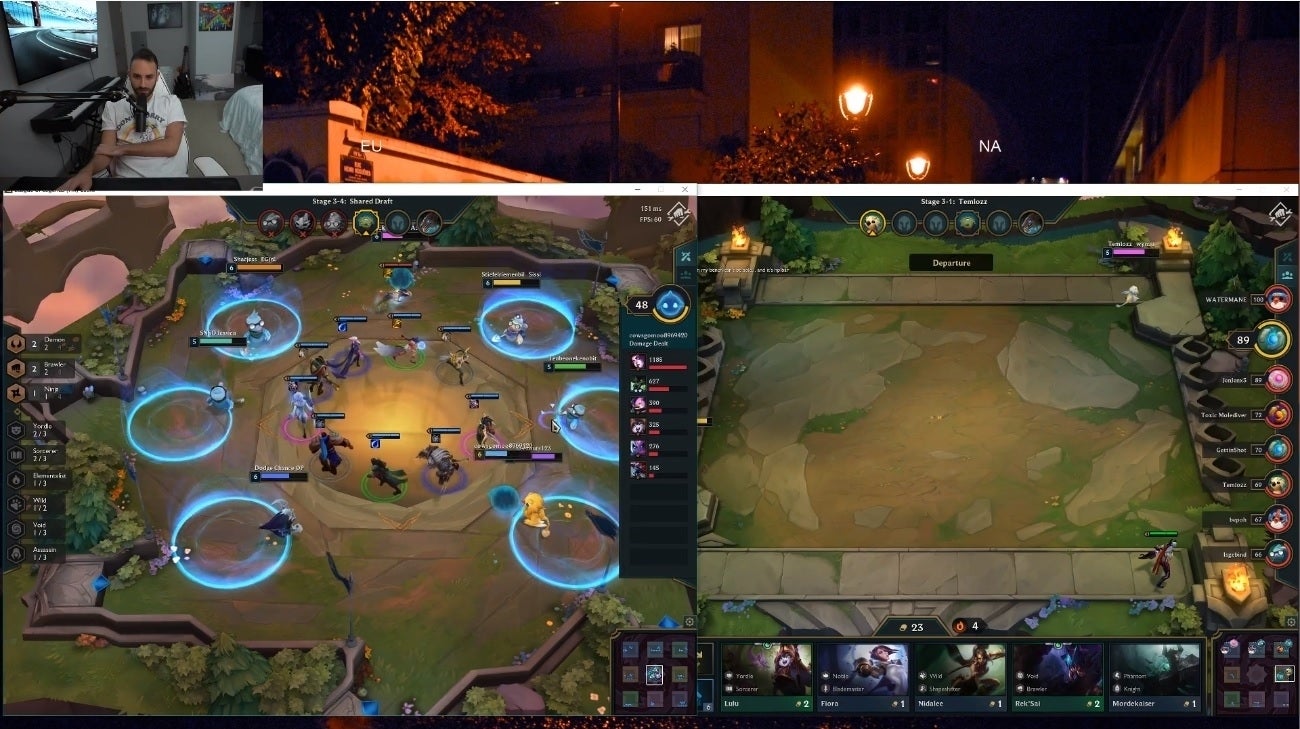 Image for When you've mastered auto chess, playing two games at once is the only thing left to do