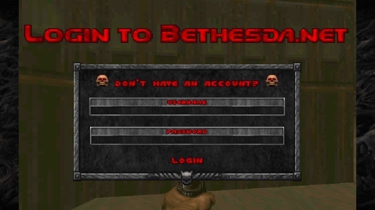 Imagen para Un parche eliminará el requisito de hacer login en la cuenta de Bethesda para jugar a los Doom originales