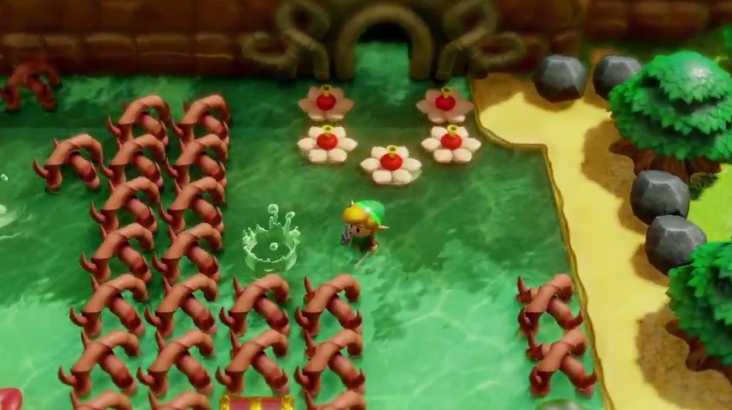 Imagen para El editor de mazmorras de The Legend of Zelda: Link's Awakening se muestra en más detalle
