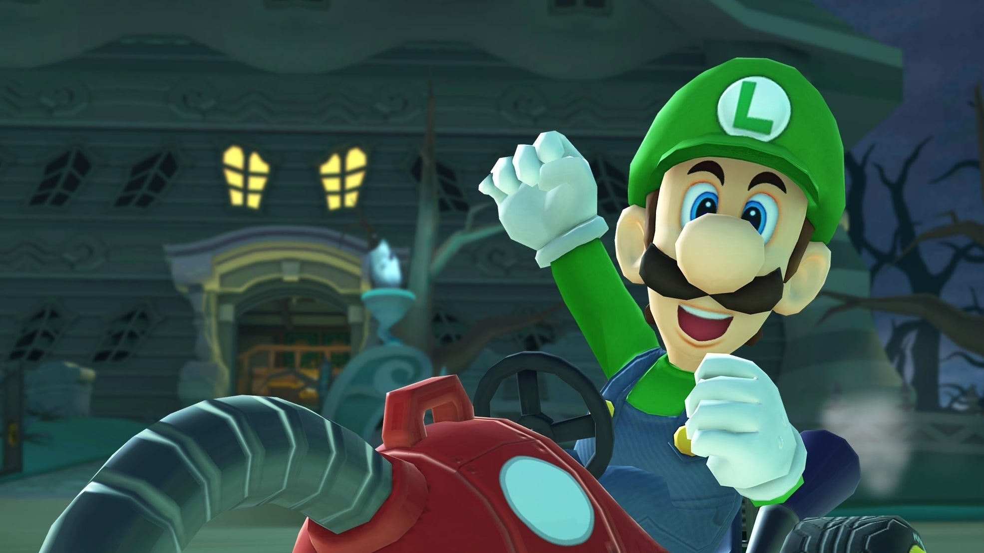 Image for Nintendo dusts off Mario Kart DS' Luigi's Mansion course for Mario Kart Tour's next spooky event