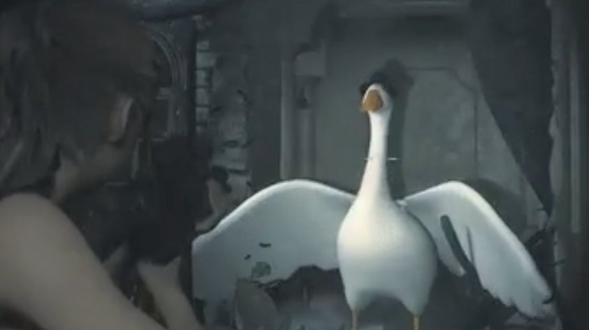 Image for Here's Untitled Goose Game's goose in its most terrifying role to date