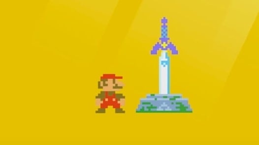 Image for Super Mario Maker 2's Zelda update lets you wield the Master Sword