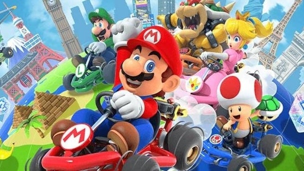 Imagem para Mario Kart Tour incia a beta multiplayer