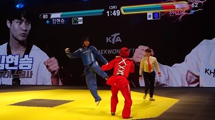 Bilder zu Südkorea experimentiert mit neuen Taekwondo-Regeln. Und jetzt sehen die Kämpfe aus wie Tekken