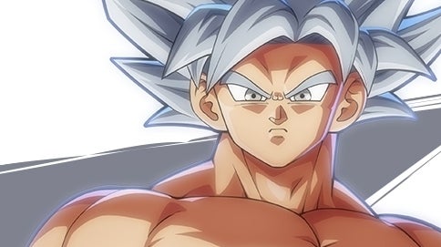 Imagem para Arte de Goku Ultra Instinto em Dragon Ball FighterZ